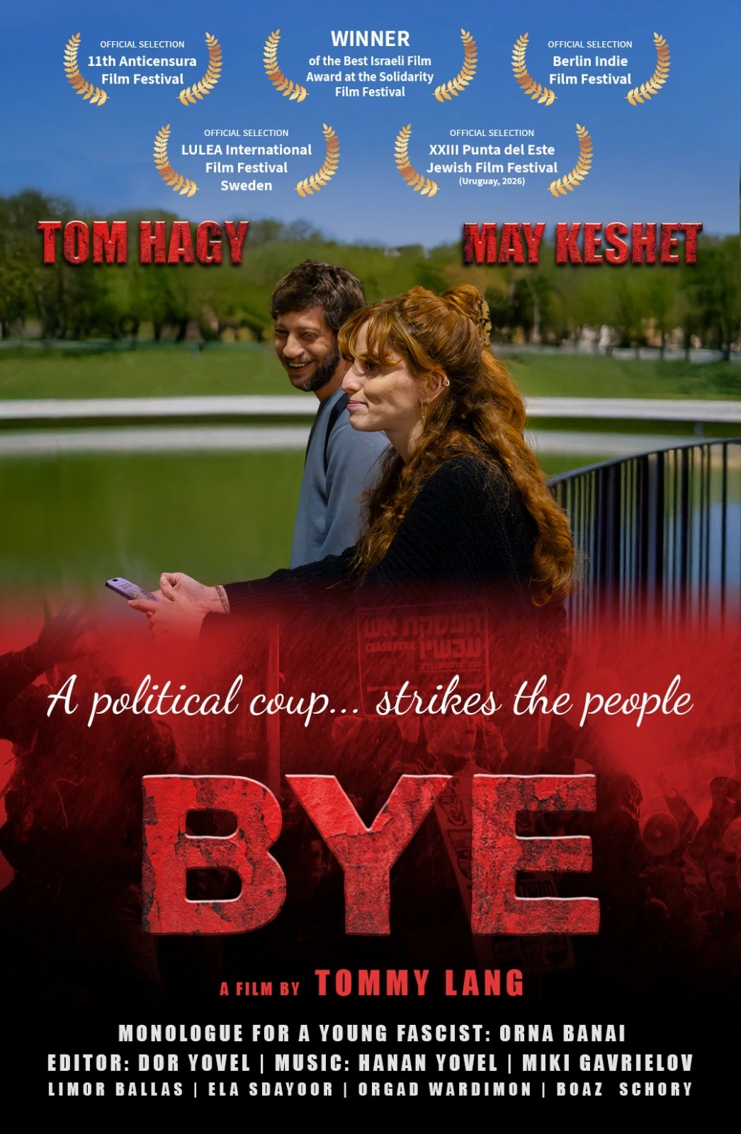 Poster for the film Bye by Tommy Lang